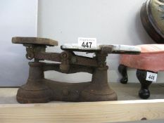 An old set of scales