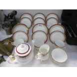 A Royal Grafton Majestic 6 piece tea set including teapot, milk,