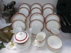 A Royal Grafton Majestic 6 piece tea set including teapot, milk,