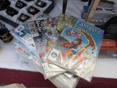 A collection of approx 50 Marvel Fantastic Four comics