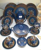 A Winterling Bavarian West German dinner set approx 23 pieces