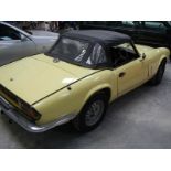 A 1974 Triumph Spitfie Mk4 1300, MOT 30/05/2020, Showing 96586 miles.