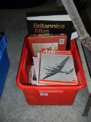 A large quantity of aircraft magazines including 1950's Air Pictorial and air Reserve Gazette.