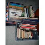 A box of motoring related books including manuals, I Spy etc.