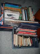 A box of motoring related books including manuals, I Spy etc.