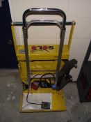 A Solo Dyno Systems 12v motorcycle starting machine.