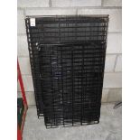 2 dog travel cages.