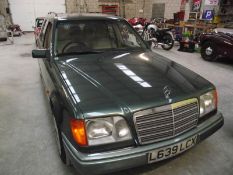 A 1994 Mercedes W124 E200 auto estate, MOT 30/05/2020, recently recommissioned with some receipts,