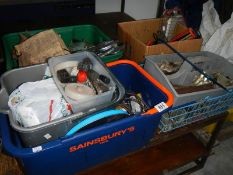 A large quantity of miscellaneous including safety equipment etc.