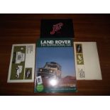 A Landrover series 2 owners instruction manual, optional equipment book etc.