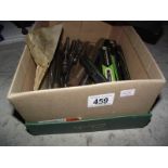 A large quantity of expanding reamers, some boxed, various sizes.