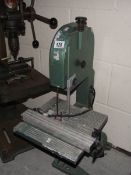 A Nutool model HB58 hobby bandsaw.