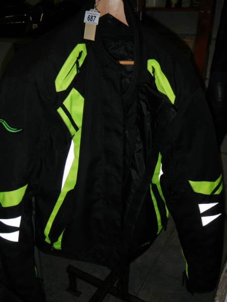 A Ridex motorcycle jacket, size 2XL.
