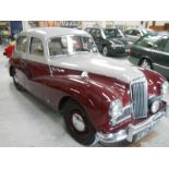 A 1956 Sunbeam Mk3 Sports saloon, MOT/tax exempt, with original tool kit.