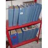 15 bound volumes of classic car magazines (2 shelves).