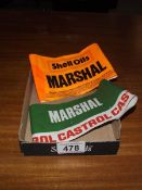 2 x 1970/80's Castrol and Shell Marshall motor sport armbands.