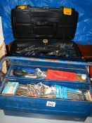 2 tool boxes and contents.