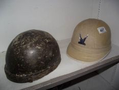 An Everoak corker and a pudding basin helmet.