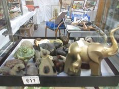 A quantity of small animal models and figurines