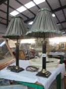 A good pair of lamps with shades