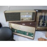 Two vintage radios including Philips