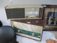 Two vintage radios including Philips