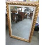 A large rectangular mirror