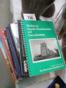 A quantity of books mainly on Lincolnshire including Kellys