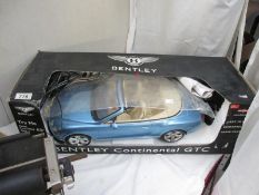 A boxed remote control Bentley Continental GTC