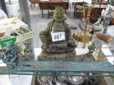 A Buddha and other Oriental items