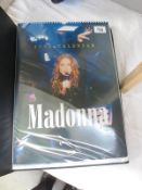 A collection of Madonna calendars