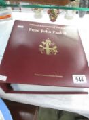 A folder of Official International Tributes to Pope John Paul II