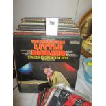 A collection of LPs including Little Richard