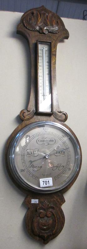 A barometer (glass a/f)