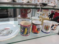 A collection of Coronation ware and Royal memorabilia