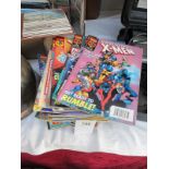 A collection of Marvel X-men comics