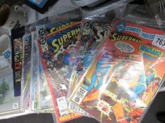 A good collection of DC comics including Superman,