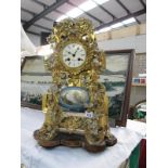 An old ormolu French clock a/f