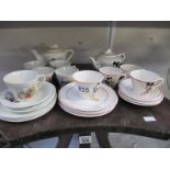 A collection of nursery ware featuring Mickey Mouse,