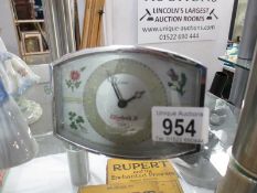 A Coronation Smiths Enfield Clock