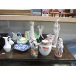 A mixed lot of pottery including Carlton Ware