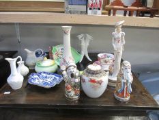 A mixed lot of pottery including Carlton Ware