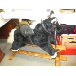 A small rocking horse