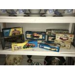 A quantity of Corgi Classics including buses and commercial vehicles