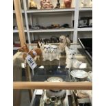 5 Beswick dogs, Bulldog, Corgi etc.