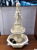 A small desk fountain