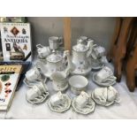 A tea and coffee set