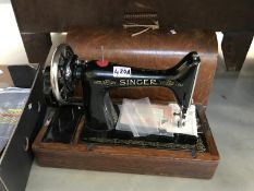 An old Singer sewing machine