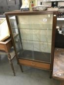 A 1930's display cabinet