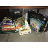 Quantity of mixed games including chess set, jigsaws, model kits etc.